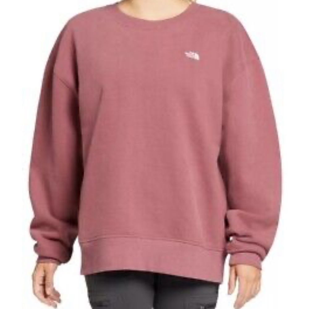 NWT The North Face Mauve City Standard Crewneck Sweatshirt